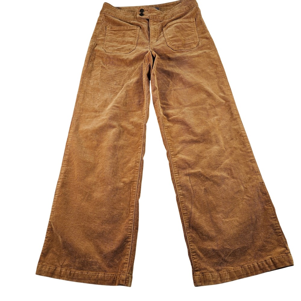 Just USA Brown Wide Leg Corduroy Pants